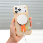 Ốp lưng điện thoại có khe đựng thẻ trong suốt và nam châm, dành cho iPhone 17 Pro Max, dành cho iPhone 17 Pro, dành cho iPhone 17, dành cho iPhone Air, dành cho iPhone 16 Pro Max, dành cho iPhone 16 Pro, dành cho iPhone 16, dành cho iPhone 15 Pro Max