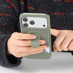 Ốp lưng điện thoại có khe đựng thẻ cảm giác da và nam châm, dành cho iPhone 17 Pro Max, dành cho iPhone 17 Pro, dành cho iPhone 17, dành cho iPhone Air, dành cho iPhone 16 Pro Max, dành cho iPhone 16 Pro, dành cho iPhone 16, dành cho iPhone 15 Pro Max