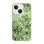 Ốp điện thoại họa tiết bướm mạ bạc PC kết hợp TPU, Dành cho iPhone 13 Pro Max, Dành cho iPhone 13 Pro, Dành cho iPhone 13, Dành cho iPhone 13 mini, Dành cho iPhone 12 Pro Max, Dành cho iPhone 12 Pro