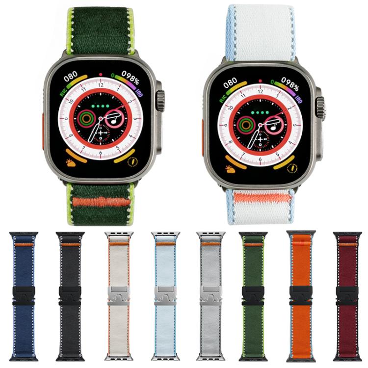 Dây đồng hồ khóa dù xDfind Nylon Wild Path, dành cho Apple Watch 42 / 44 / 45 / 46 / 49mm, dành cho Apple Watch 38 / 40 / 41 / S11 42mm