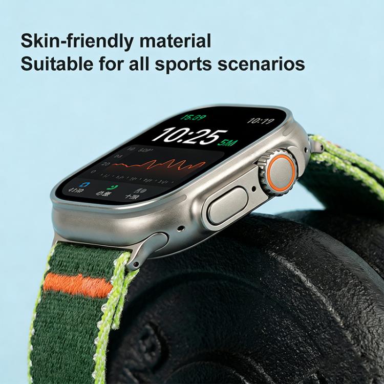 Dây đồng hồ khóa dù xDfind Nylon Wild Path, dành cho Apple Watch 42 / 44 / 45 / 46 / 49mm, dành cho Apple Watch 38 / 40 / 41 / S11 42mm