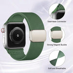Dây đồng hồ khóa nam châm họa tiết vải twill Nylon xDfind, dành cho Apple Watch 42 / 44 / 45 / 46 / 49mm, dành cho Apple Watch 38 / 40 / 41 / S11 42mm