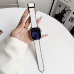 Dây đồng hồ khóa nam châm da thuần chay họa tiết Litchi xDfind, dành cho Apple Watch 42 / 44 / 45 / 46 / 49mm, dành cho Apple Watch 38 / 40 / 41 / S11 42mm