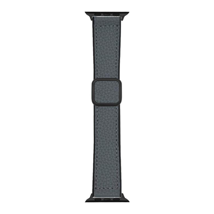 Dây đồng hồ khóa nam châm da thuần chay họa tiết Litchi xDfind, dành cho Apple Watch 42 / 44 / 45 / 46 / 49mm, dành cho Apple Watch 38 / 40 / 41 / S11 42mm