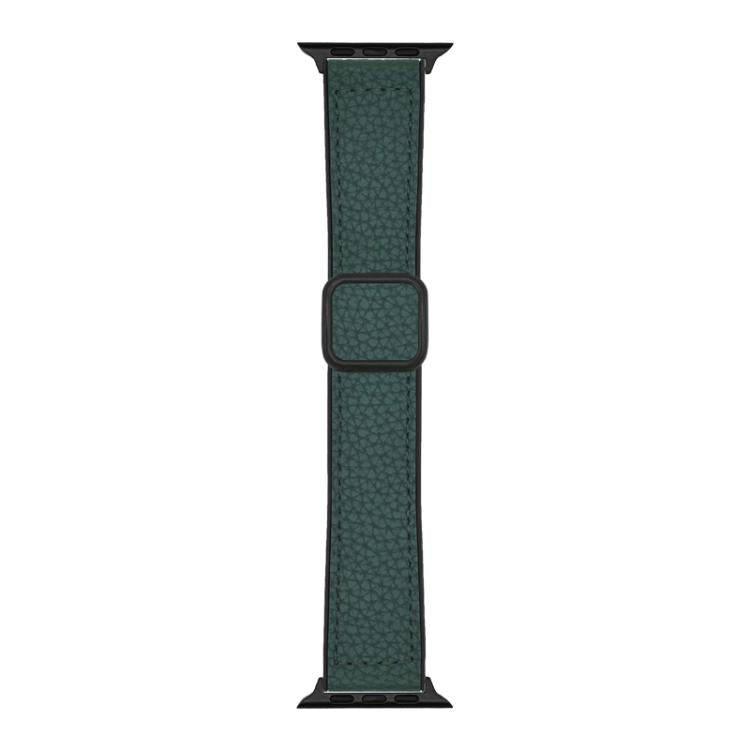 Dây đồng hồ khóa nam châm da thuần chay họa tiết Litchi xDfind, dành cho Apple Watch 42 / 44 / 45 / 46 / 49mm, dành cho Apple Watch 38 / 40 / 41 / S11 42mm