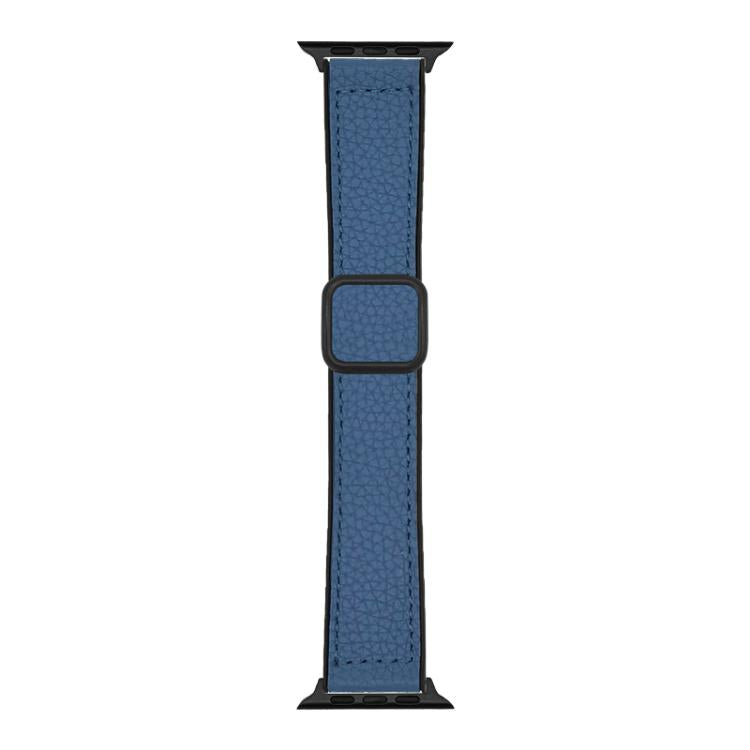 Dây đồng hồ khóa nam châm da thuần chay họa tiết Litchi xDfind, dành cho Apple Watch 42 / 44 / 45 / 46 / 49mm, dành cho Apple Watch 38 / 40 / 41 / S11 42mm