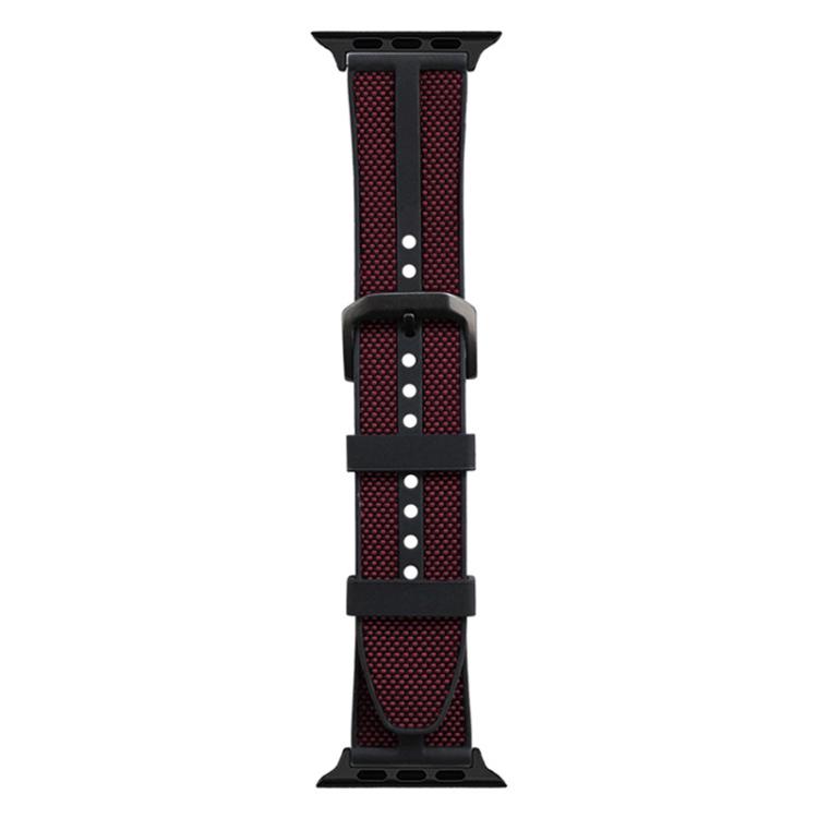 Dây đồng hồ silicone bện nylon lai Flame xDfind, dành cho Apple Watch 42 / 44 / 45 / 46 / 49mm, dành cho Apple Watch 38 / 40 / 41 / S11 42mm
