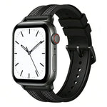 Dây đồng hồ silicone bện nylon lai Flame xDfind, dành cho Apple Watch 42 / 44 / 45 / 46 / 49mm, dành cho Apple Watch 38 / 40 / 41 / S11 42mm