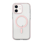Ốp điện thoại PC Hybrid TPU nam châm hai màu, Dành cho iPhone 12 / 12 Pro, Dành cho iPhone 12 Pro Max