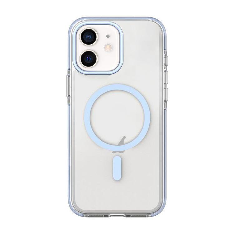Ốp điện thoại PC Hybrid TPU nam châm hai màu, Dành cho iPhone 12 / 12 Pro, Dành cho iPhone 12 Pro Max