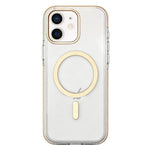 Ốp điện thoại PC Hybrid TPU nam châm hai màu, Dành cho iPhone 12 / 12 Pro, Dành cho iPhone 12 Pro Max