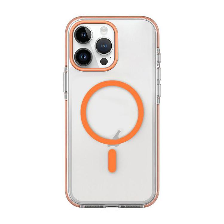 Ốp điện thoại PC Hybrid TPU nam châm hai màu, Dành cho iPhone 14 Pro, Dành cho iPhone 14 Pro Max, Dành cho iPhone 13 Pro Max, Dành cho iPhone 13 Pro