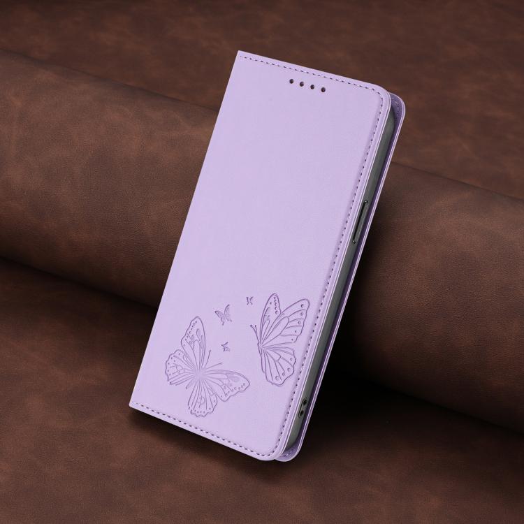 Ốp điện thoại da thuần chay RFID cánh bướm đôi nam châm mạnh, Dành cho iPhone 16, Dành cho iPhone 15 Pro Max, Dành cho iPhone 15 Pro, Dành cho iPhone 15 Plus