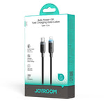 Dây cáp dữ liệu sạc nhanh tự động tắt nguồn JOYROOM S-A63 StarWay Series 1.2m 30W Type-C sang 8 Pin, Type-C sang 8 Pin