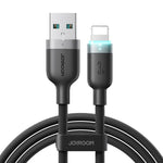 Dây cáp dữ liệu sạc nhanh tự động tắt nguồn JOYROOM S-A63 StarWay Series 1.2m 3A USB-A sang 8 Pin, USB-A sang 8 Pin