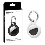 Ốp bảo vệ cứng màu trơn XDcase bằng PC kèm móc khóa, 1 chiếc (Đen), 1 chiếc (Trắng), 1 chiếc (Đỏ hồng), 1 chiếc (Xanh dương), 1 chiếc (Hồng), 1 chiếc (Xanh lính)