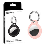 Ốp bảo vệ cứng màu trơn XDcase bằng PC kèm móc khóa, 1 chiếc (Đen), 1 chiếc (Trắng), 1 chiếc (Đỏ hồng), 1 chiếc (Xanh dương), 1 chiếc (Hồng), 1 chiếc (Xanh lính)