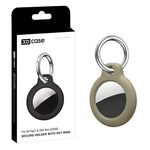 Ốp bảo vệ cứng màu trơn XDcase bằng PC kèm móc khóa, 1 chiếc (Đen), 1 chiếc (Trắng), 1 chiếc (Đỏ hồng), 1 chiếc (Xanh dương), 1 chiếc (Hồng), 1 chiếc (Xanh lính)