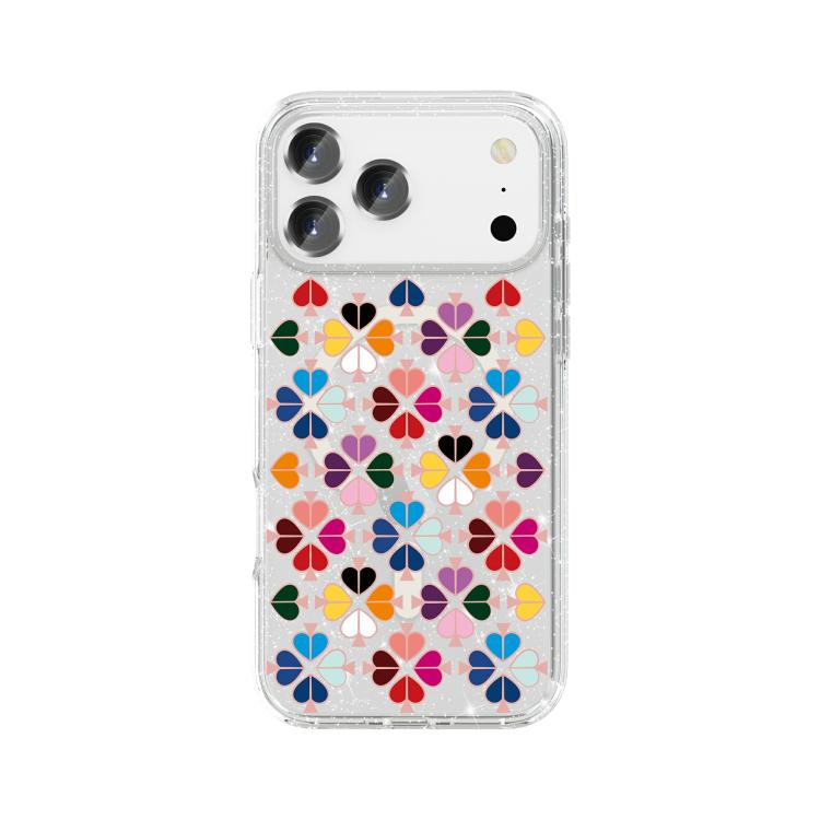 Ốp lưng điện thoại nam châm họa tiết trái tim đỏ pha lê lấp lánh, dành cho iPhone 17 Pro Max, dành cho iPhone 17 Pro