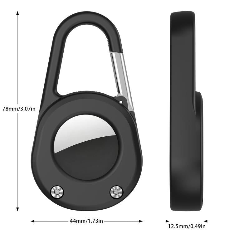 Ốp bảo vệ chống nước móc khóa carabiner ngoài trời XDcase, dành cho AirTag thế hệ 2 / thế hệ 1