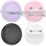 XDcase 4pcs Silicone Waterproof Protective Case with Pin, 4PCS (Black White Blue Green), 4PCS (Red Pink Purple Transparent)