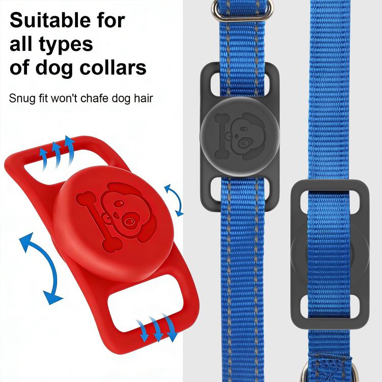 Ốp bảo vệ chống nước bằng silicone thiết kế vòng cổ thú cưng XDcase, 1 cái (Đen), 1 cái (Trắng), 1 cái (Xanh Dương), 1 cái (Hồng), 1 cái (Đỏ), 1 cái (Xanh bạc hà), 1 cái (Tím), 1 cái (Vàng)