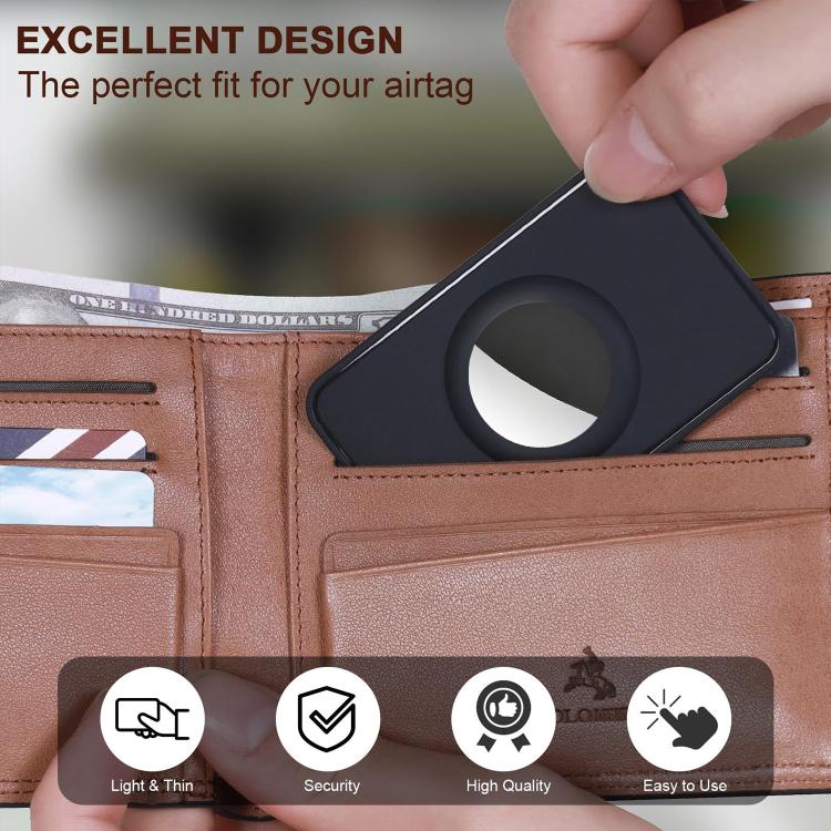 Ốp bảo vệ TPU thiết kế ví siêu mỏng XDcase, dành cho AirTag thế hệ 2 / thế hệ 1