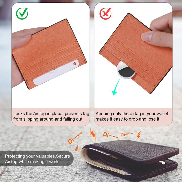 Ốp bảo vệ TPU thiết kế ví siêu mỏng XDcase, dành cho AirTag thế hệ 2 / thế hệ 1