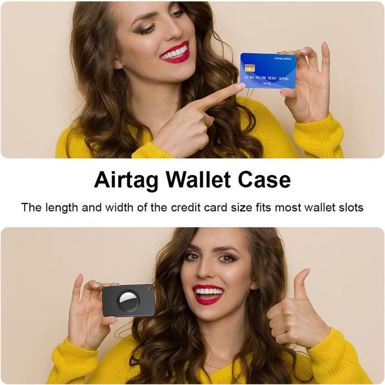 Ốp bảo vệ TPU thiết kế ví siêu mỏng XDcase, dành cho AirTag thế hệ 2 / thế hệ 1