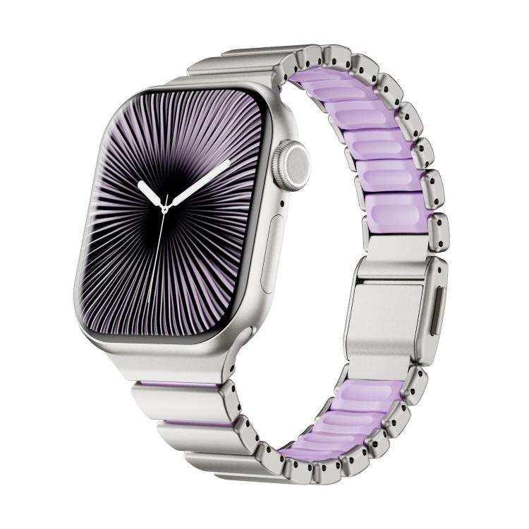 Dây đồng hồ khóa nam châm Norman thép không gỉ hạt một viên, dành cho Apple Watch 46mm / 49mm / 45mm / 44mm, dành cho Apple Watch 42mm / 41mm / 40mm / 38mm