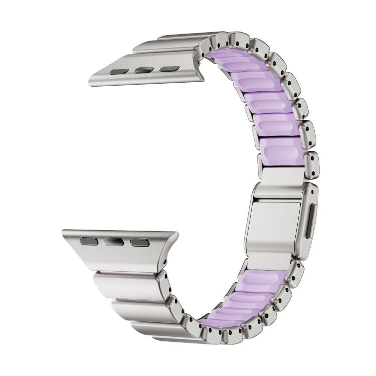 Dây đồng hồ khóa nam châm Norman thép không gỉ hạt một viên, dành cho Apple Watch 46mm / 49mm / 45mm / 44mm, dành cho Apple Watch 42mm / 41mm / 40mm / 38mm