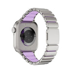 Dây đồng hồ khóa nam châm Norman thép không gỉ hạt một viên, dành cho Apple Watch 46mm / 49mm / 45mm / 44mm, dành cho Apple Watch 42mm / 41mm / 40mm / 38mm