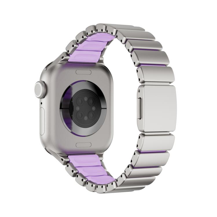 Dây đồng hồ khóa nam châm Norman thép không gỉ hạt một viên, dành cho Apple Watch 46mm / 49mm / 45mm / 44mm, dành cho Apple Watch 42mm / 41mm / 40mm / 38mm