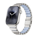 Dây đồng hồ khóa nam châm Norman thép không gỉ hạt một viên, dành cho Apple Watch 46mm / 49mm / 45mm / 44mm, dành cho Apple Watch 42mm / 41mm / 40mm / 38mm