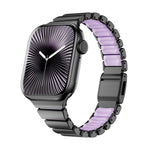 Dây đồng hồ khóa nam châm Norman thép không gỉ hạt một viên, dành cho Apple Watch 46mm / 49mm / 45mm / 44mm, dành cho Apple Watch 42mm / 41mm / 40mm / 38mm