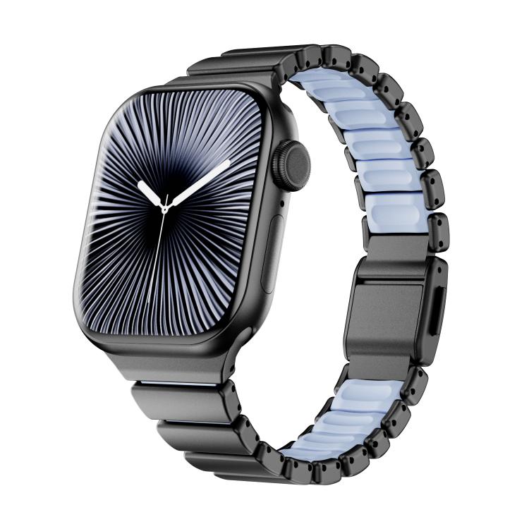 Dây đồng hồ khóa nam châm Norman thép không gỉ hạt một viên, dành cho Apple Watch 46mm / 49mm / 45mm / 44mm, dành cho Apple Watch 42mm / 41mm / 40mm / 38mm