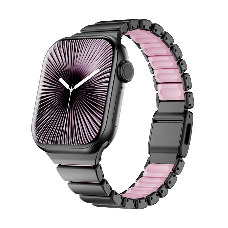 Dây đồng hồ khóa nam châm Norman thép không gỉ hạt một viên, dành cho Apple Watch 46mm / 49mm / 45mm / 44mm, dành cho Apple Watch 42mm / 41mm / 40mm / 38mm