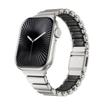 Dây đồng hồ khóa nam châm Norman thép không gỉ hạt một viên, dành cho Apple Watch 46mm / 49mm / 45mm / 44mm, dành cho Apple Watch 42mm / 41mm / 40mm / 38mm