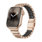 Dây đồng hồ khóa nam châm Norman thép không gỉ hạt một viên, dành cho Apple Watch 46mm / 49mm / 45mm / 44mm, dành cho Apple Watch 42mm / 41mm / 40mm / 38mm