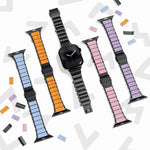 Dây đồng hồ khóa nam châm Norman thép không gỉ hạt một viên, dành cho Apple Watch 46mm / 49mm / 45mm / 44mm, dành cho Apple Watch 42mm / 41mm / 40mm / 38mm
