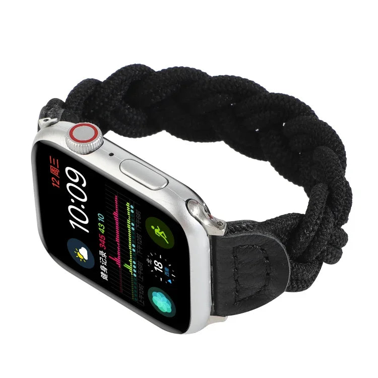 Dây đeo đồng hồ dệt co giãn cho Apple Watch Series 6 & SE & 5 & 4 44mm / 3 & 2 & 1 42mm, dài 160mm