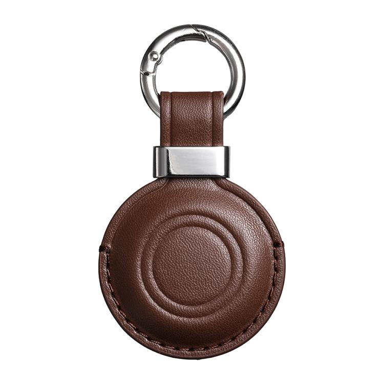 Ốp bảo vệ da microfiber kèm kẹp kim loại & móc khóa XDcase, dành cho AirTag thế hệ 2 / thế hệ 1