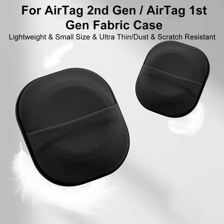 Ốp bảo vệ thiết kế thẻ dán mặt sau vải co giãn XDcase, dành cho AirTag thế hệ 2 / thế hệ 1