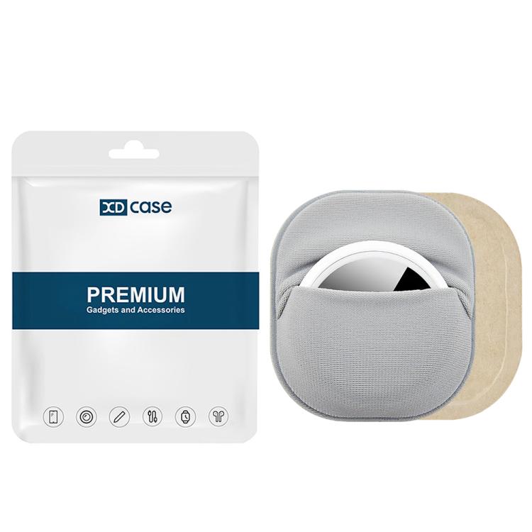 Ốp bảo vệ thiết kế thẻ dán mặt sau vải co giãn XDcase, dành cho AirTag thế hệ 2 / thế hệ 1