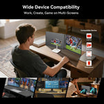Màn hình mở rộng laptop di động Blackview DCM6 14 inch hai màn hình kèm chân đế, mã DCM6