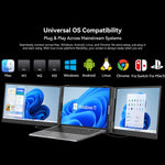 Màn hình mở rộng laptop di động Blackview DCM6 14 inch hai màn hình kèm chân đế, mã DCM6