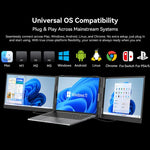 Màn hình mở rộng LCD laptop di động Blackview DCM8 15.3 inch hai màn hình kèm chân đế, mã DCM8