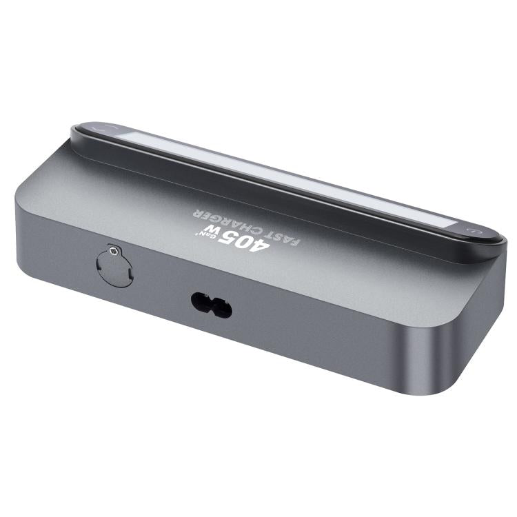Bộ sạc đa chức năng thông minh YMX-LCD405W 405W 3 cổng Type-C và 2 cổng USB GaN hiển thị kỹ thuật số, Phích cắm AU, EU, UK, US