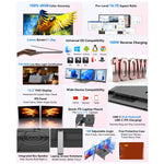 Màn hình mở rộng di động Blackview DCM8 Pro 15.3 inch hai màn hình cho laptop 14-17.3 inch