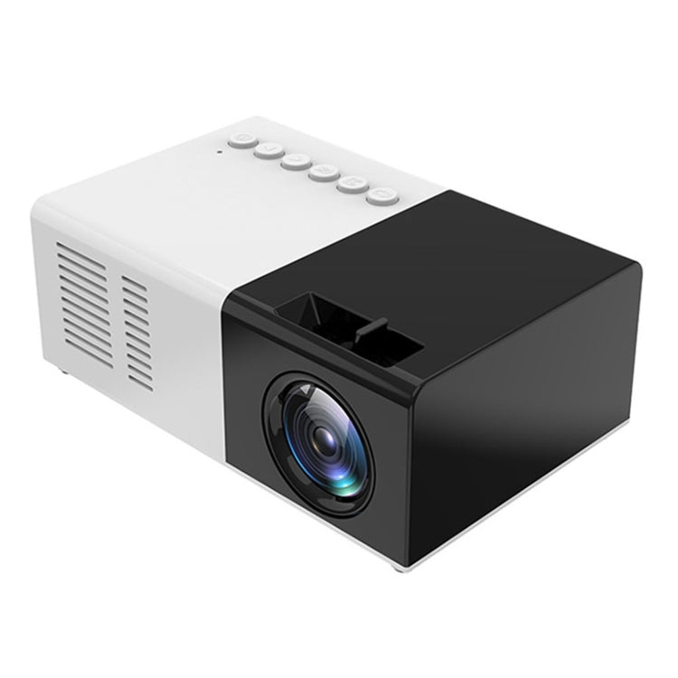 Máy chiếu kỹ thuật số LED HD mini rạp hát gia đình di động J9 1920x1080P 15 ANSI, phiên bản cơ bản, phích cắm EU, US, UK, AU